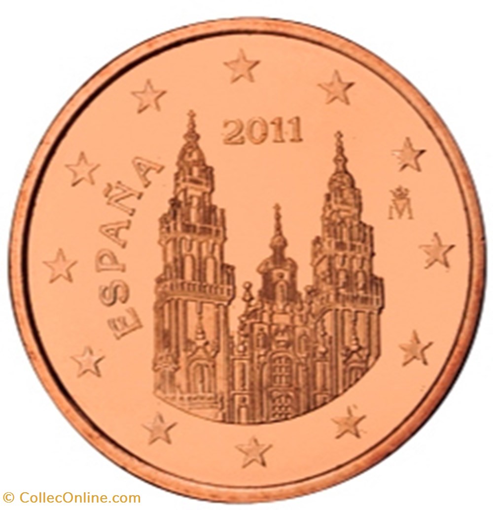 2011 - 5 cent - Espagne monnaies euros 2011 5 cent espagne