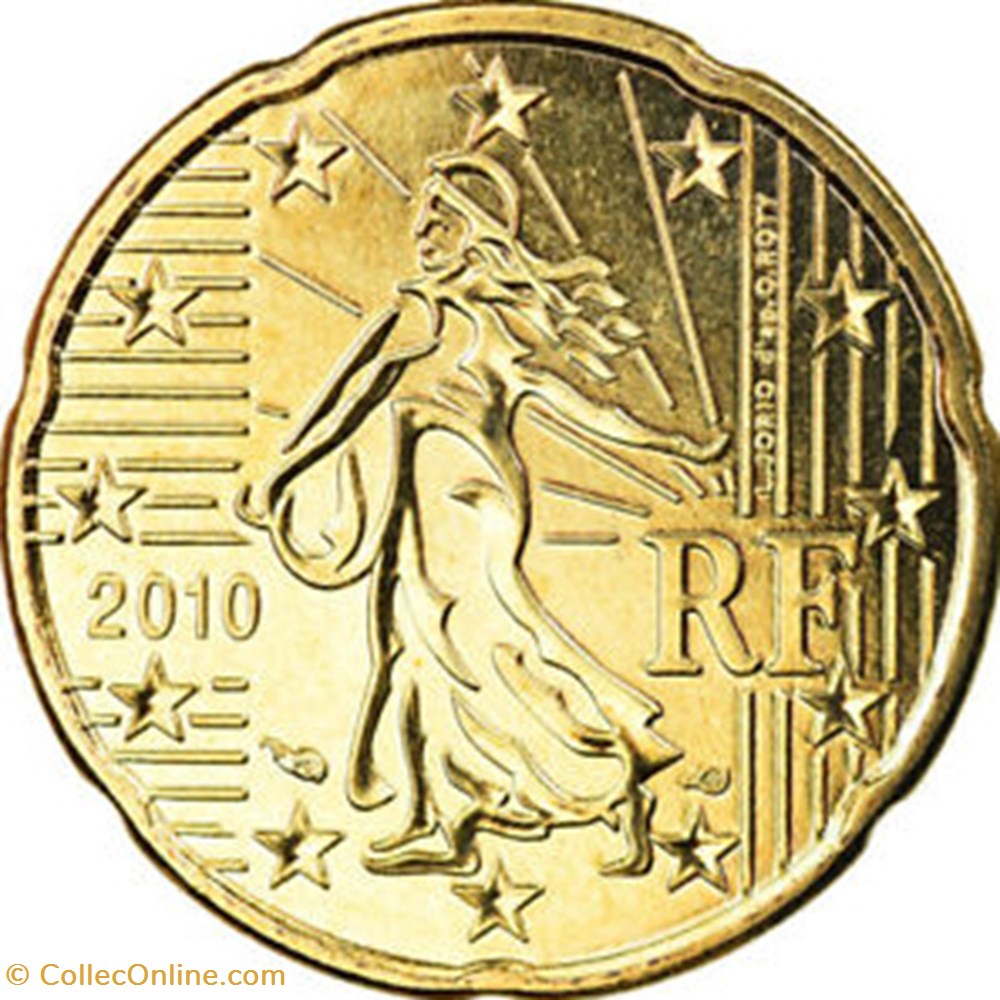 2010 - 20 cent - France monnaies euros 2010 20 cent france
