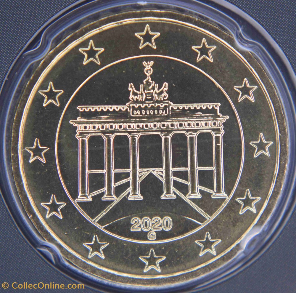 2020 - 10 cent G - Allemagne monnaies euros 2020 10 cent g allemagne
