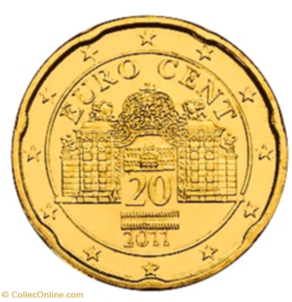 2011 - 20 cents - Autriche monnaies euros 2011 20 cents autriche