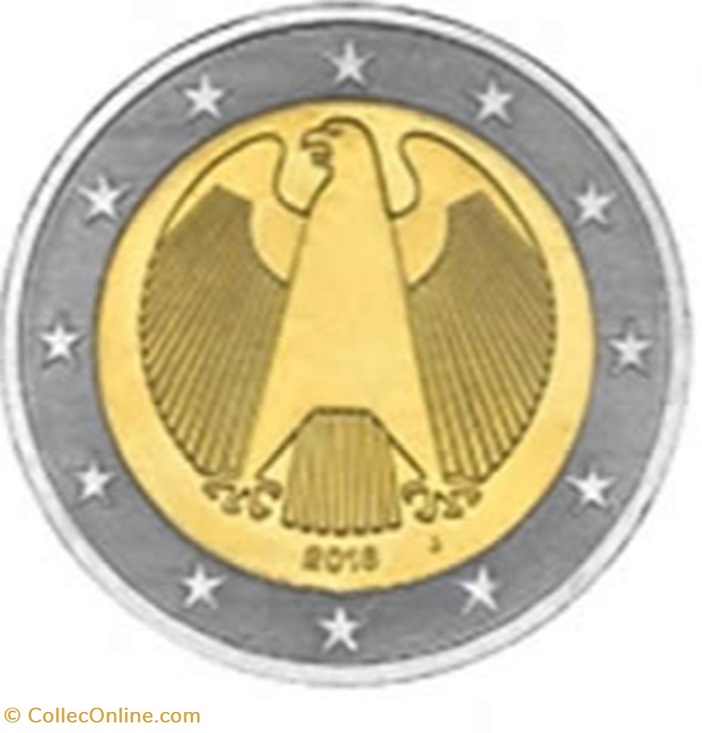 2016 - 2 euros - Allemagne monnaies 2016 2 euros allemagne