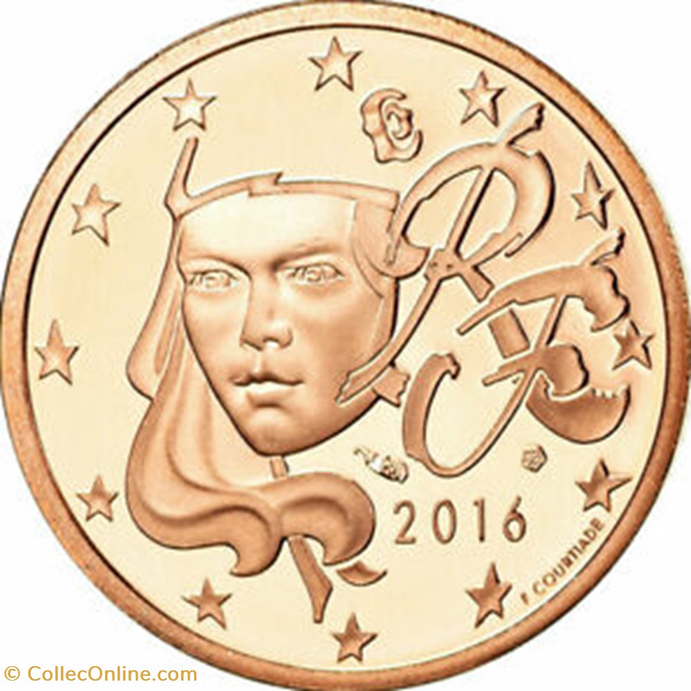 2016 - 2 cent - France monnaies euros 2016 2 cent france