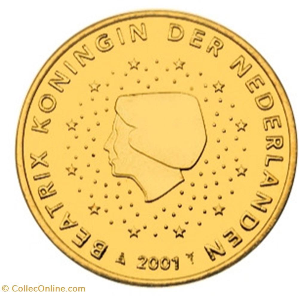 2001 - 50 cent - Pays-Bas monnaies euros 2001 50 cent pays bas