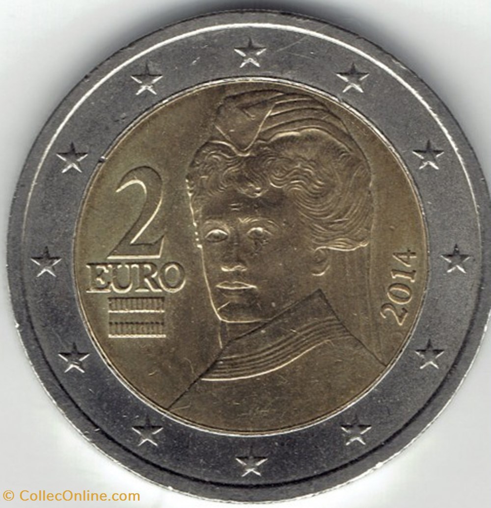 2014 - 2 euros - Autriche monnaies 2014 2 euros autriche
