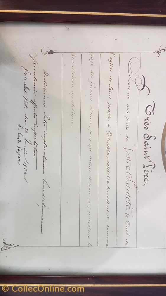 Lettre au Pape 3 patrimoine religieux lettre au pape
