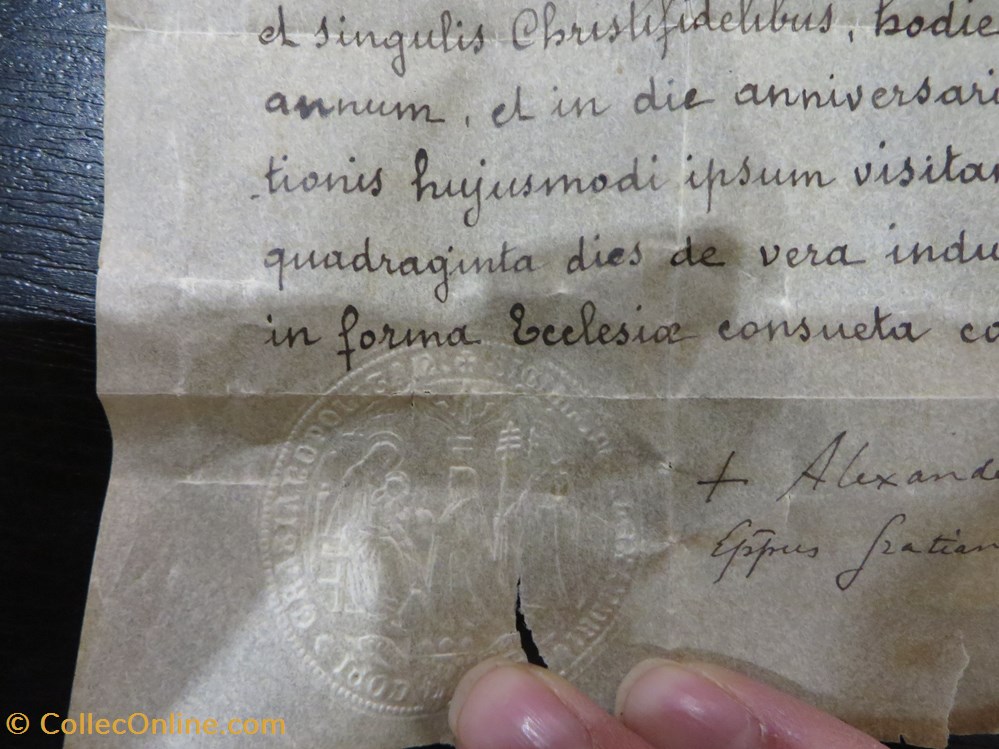 Texte manuscrit de l'ancien maître-autel patrimoine religieux objets cultes texte manuscrit de ancien maitre autel