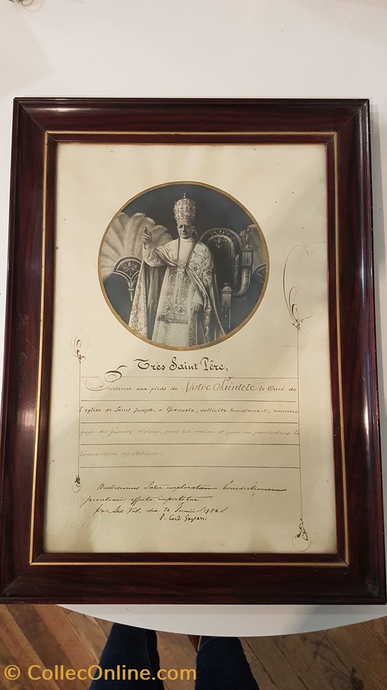 Lettre au Pape patrimoine religieux lettre au pape