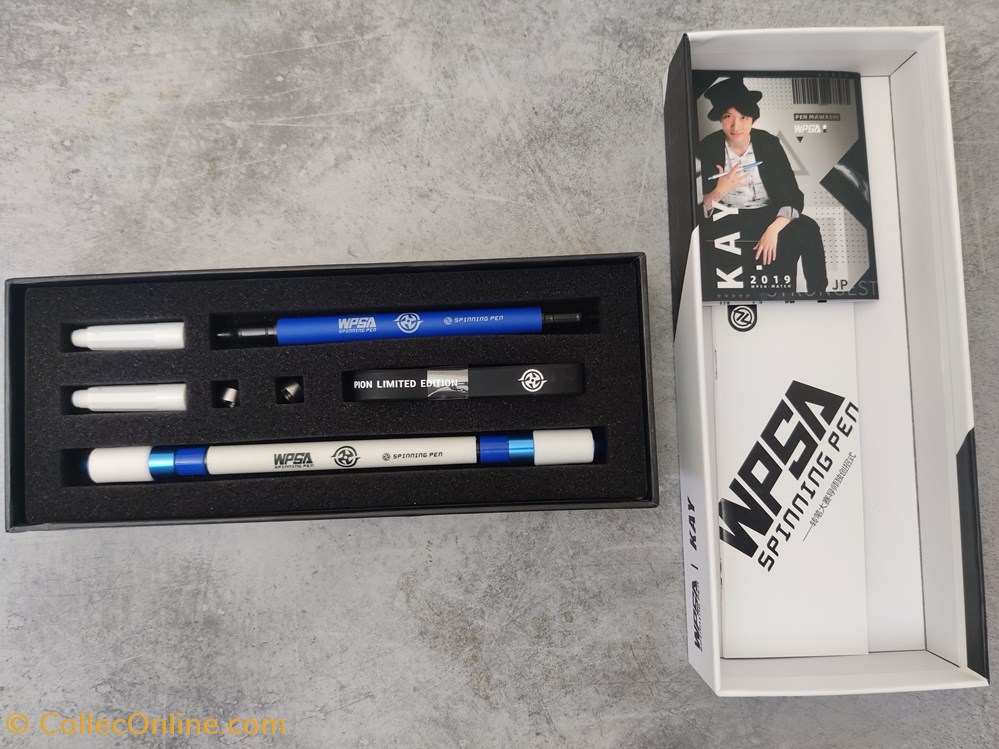 WPSA Kay Limited Edition bleu divers crayons stylos wpsa kay limited edition bleu