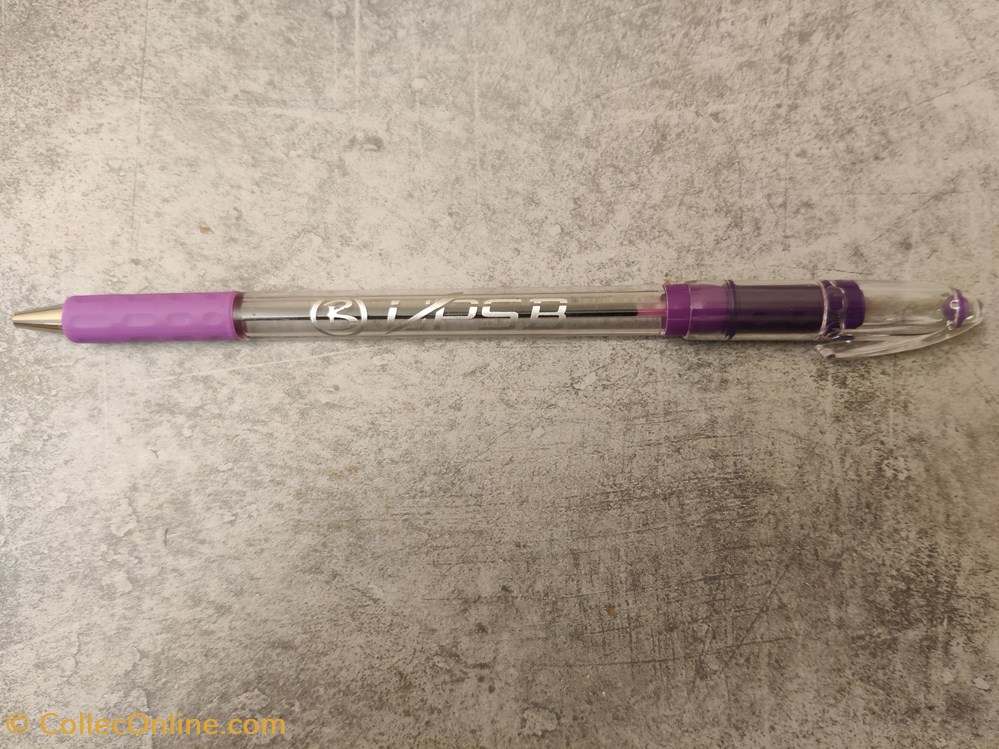 RSVP UPSB, logo argent, corps transparent divers crayons stylos rsvp upsb logo argent corps transparent