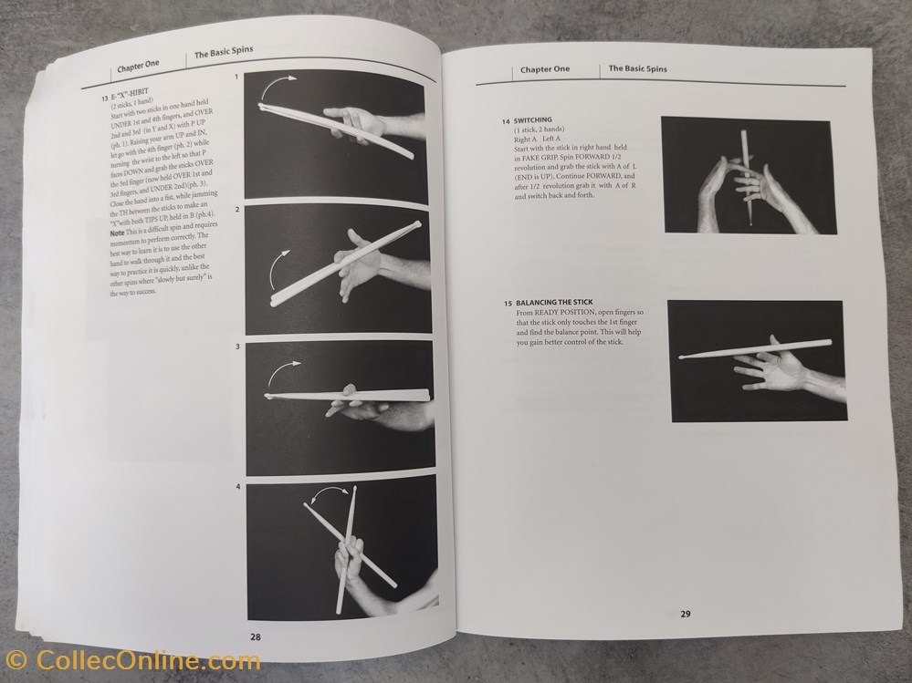 DVD/Livre Drumstick Spinology divers dvd livre drumstick spinology