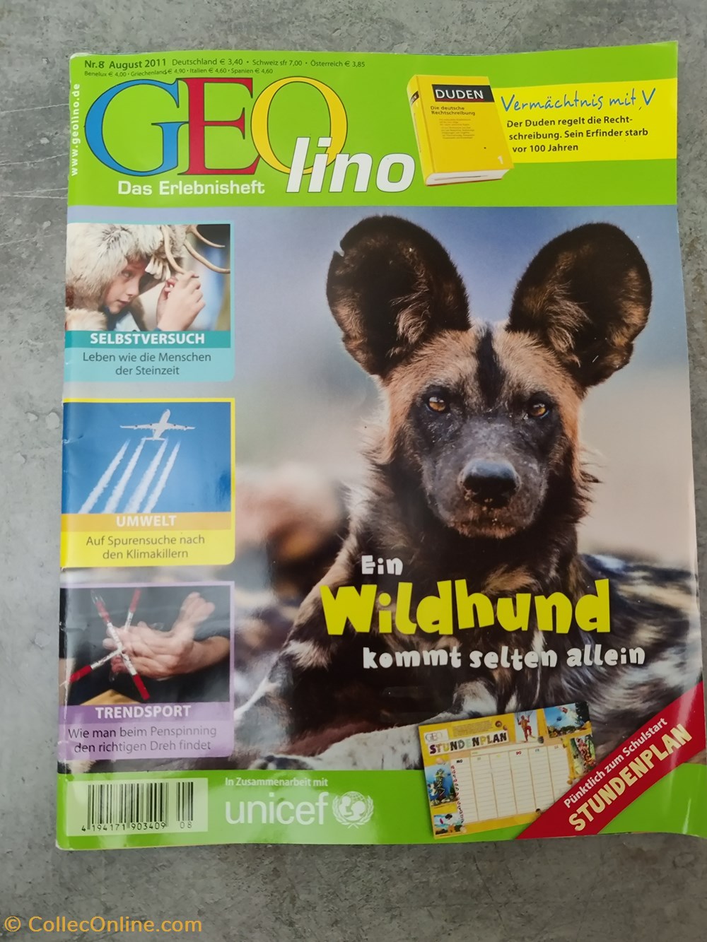 Magazine Geolino de 08/2011 divers magazine geolino de 08 2011