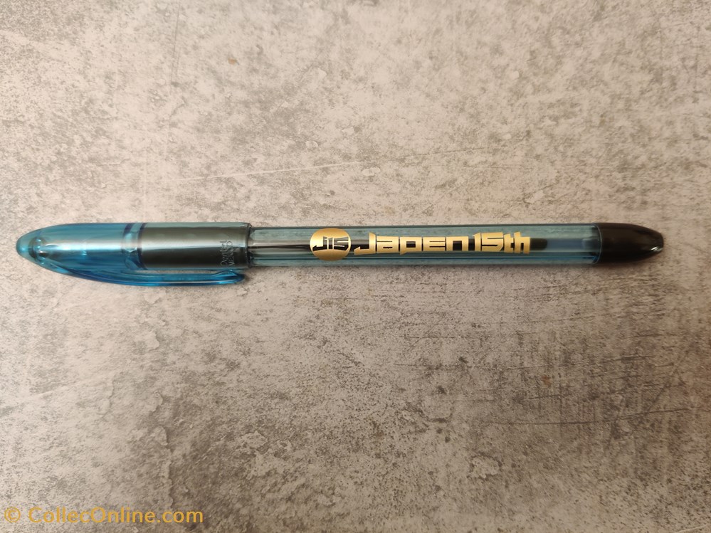 RSVP Japen 15th bleu diver crayon stylo rsvp japen 15th bleu