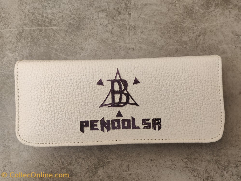 Pencase PDS blanche, logo noir divers pencase pds blanche logo noir