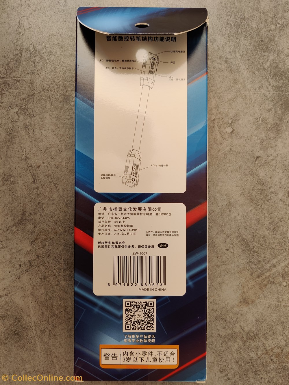 ZW-1007 bleu divers crayons stylos zw 1007 bleu