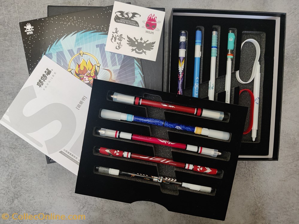 Boîte Zhigao WPSA divers crayons stylos boite zhigao wpsa