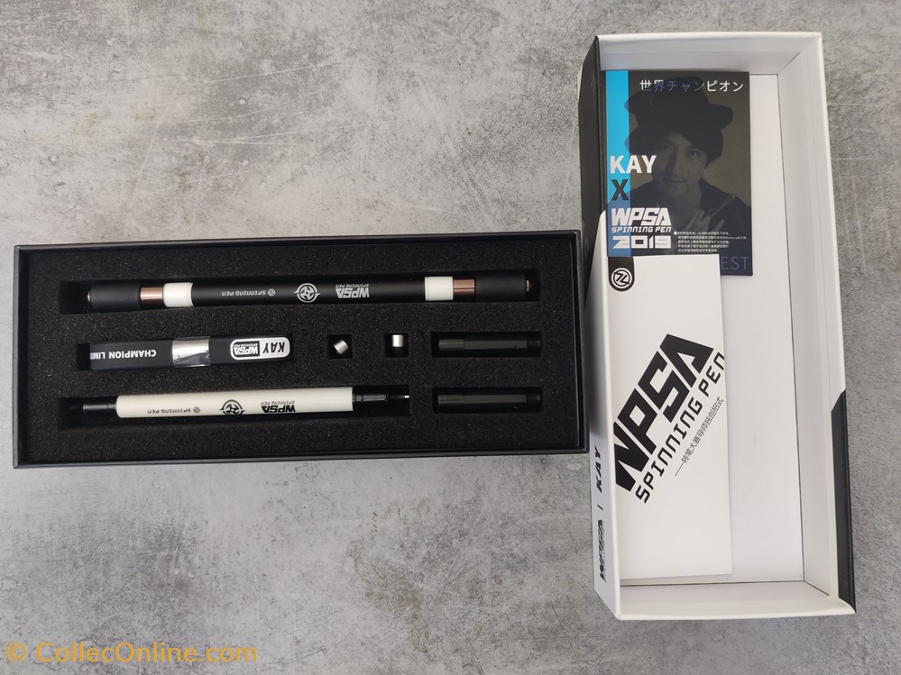 divers crayons stylos wpsa kay limited edition noir