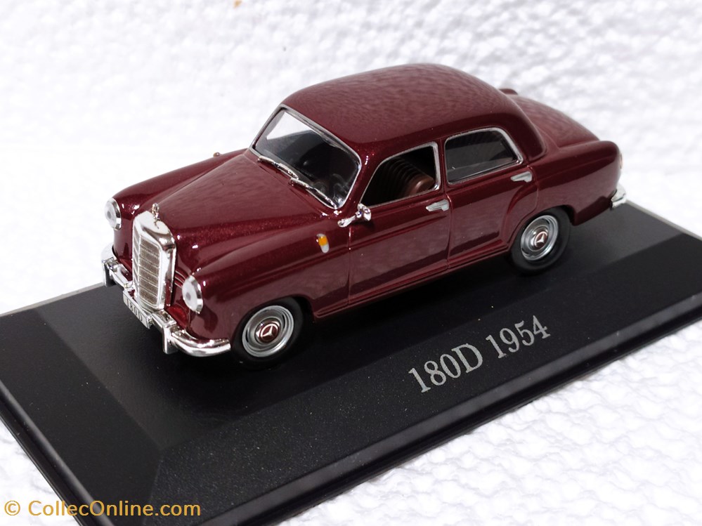 modeles reduits mercedes benz 180d 1954