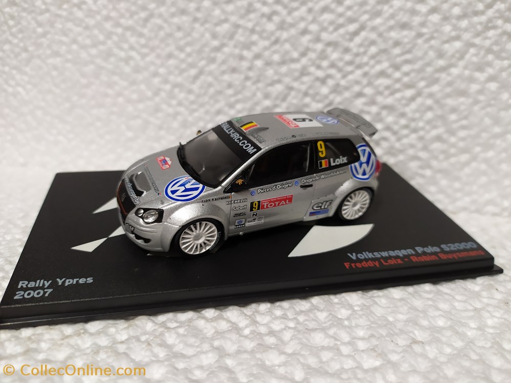 modeles reduits volkswagen polo s 2000 rally ypres