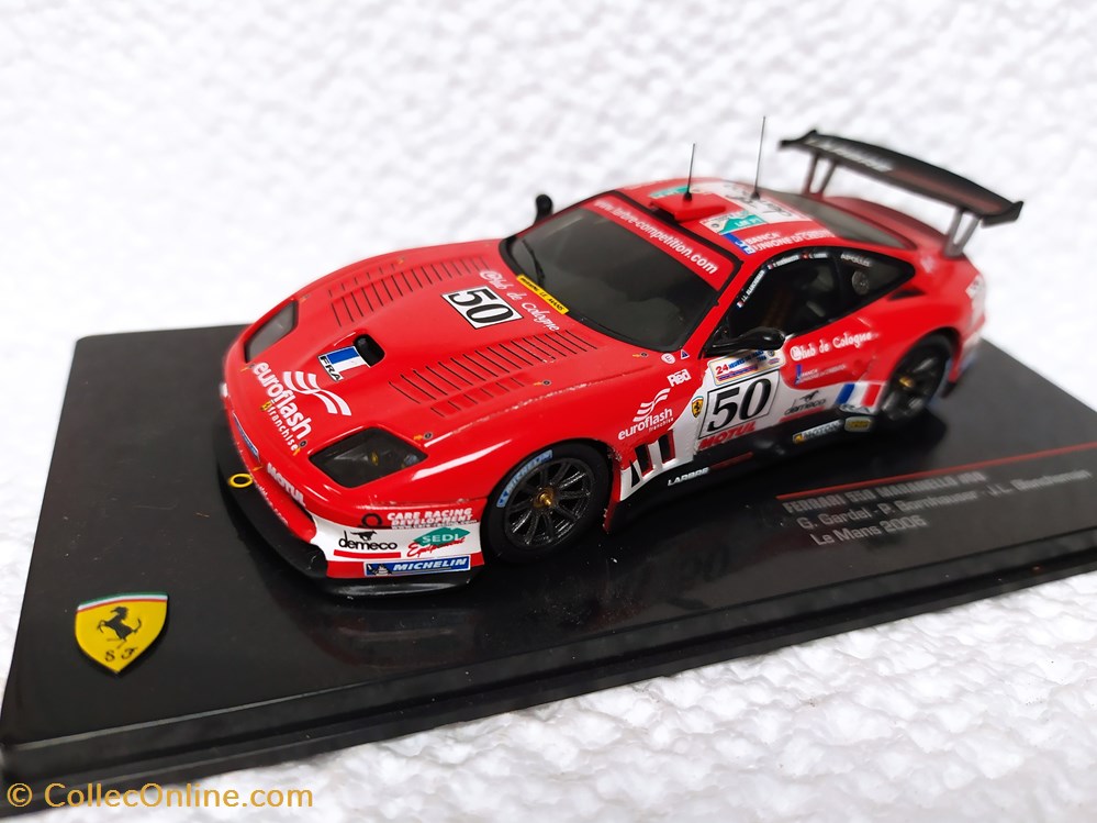 Ferrari 550 Maranello le Mans 2006 modele reduit ferrari 550 maranello le mans 2006