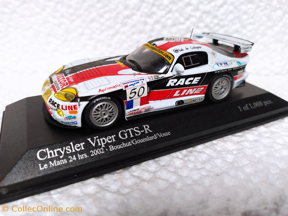 Chrysler Viper GTS-R 24h du Mans 2002 modele reduit chrysler viper gts r 24h du mans 2002