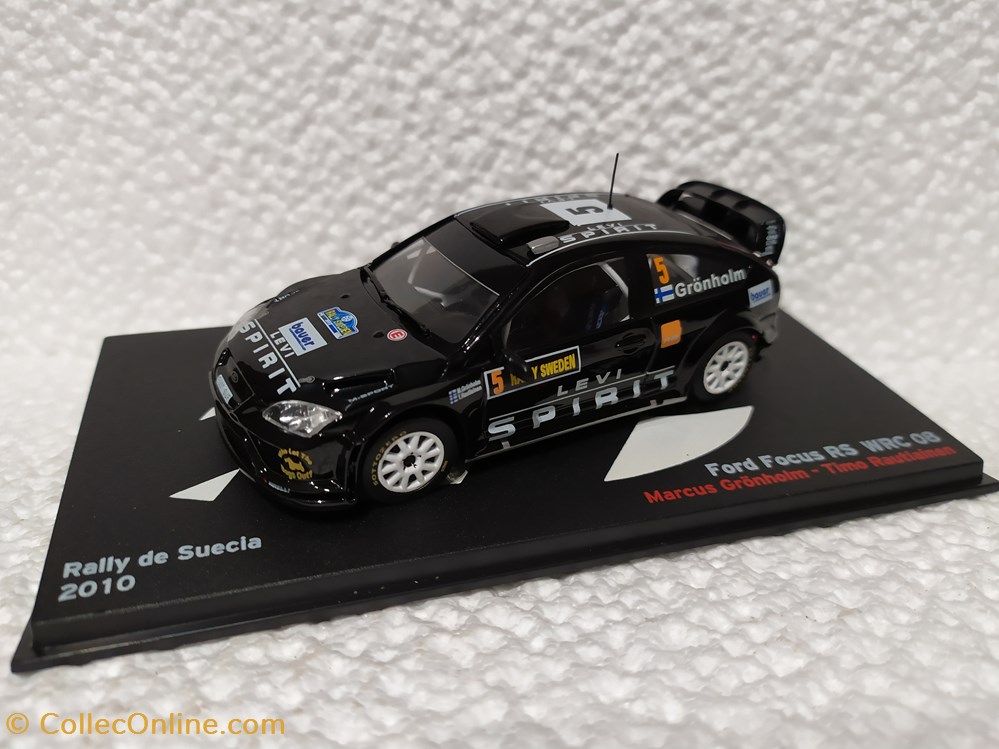 Ford Focus RS WRC 08 Rally de Suecia 2010 modele reduit ford focus rs wrc 08 rally de suecia 2010