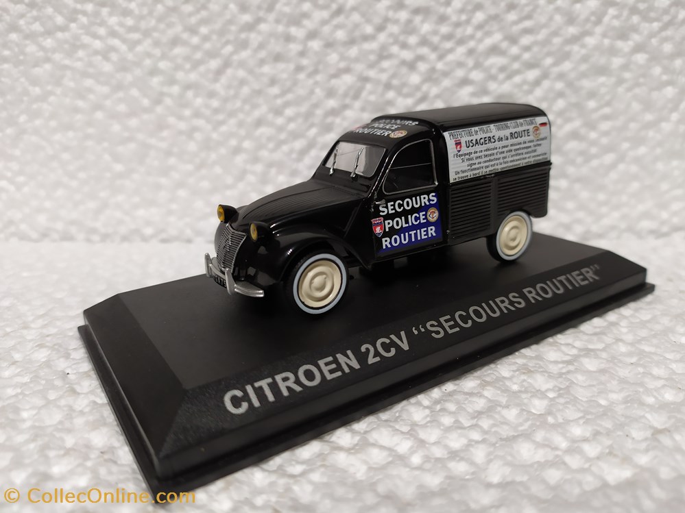 Citroen 2cv " Secours Routier " modeles reduits citroen 2cv secours routier