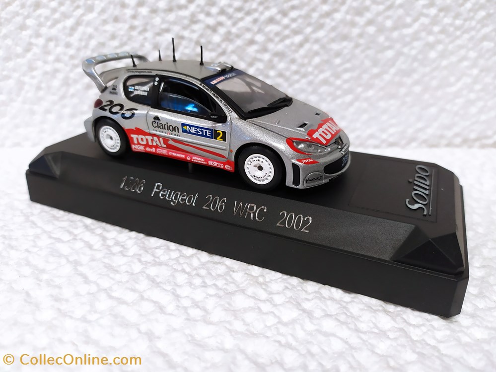 modele reduit peugeot 206 wrc 2002