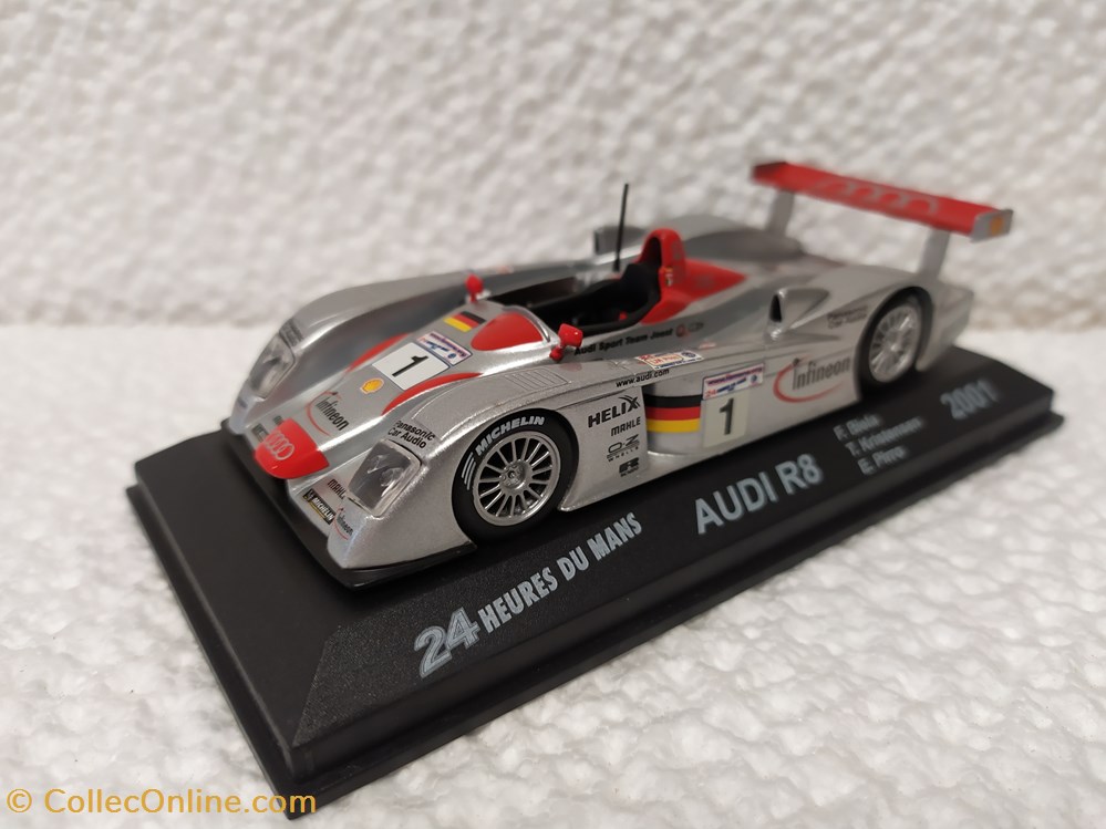 modele reduit audi r8 24h du mans 2001