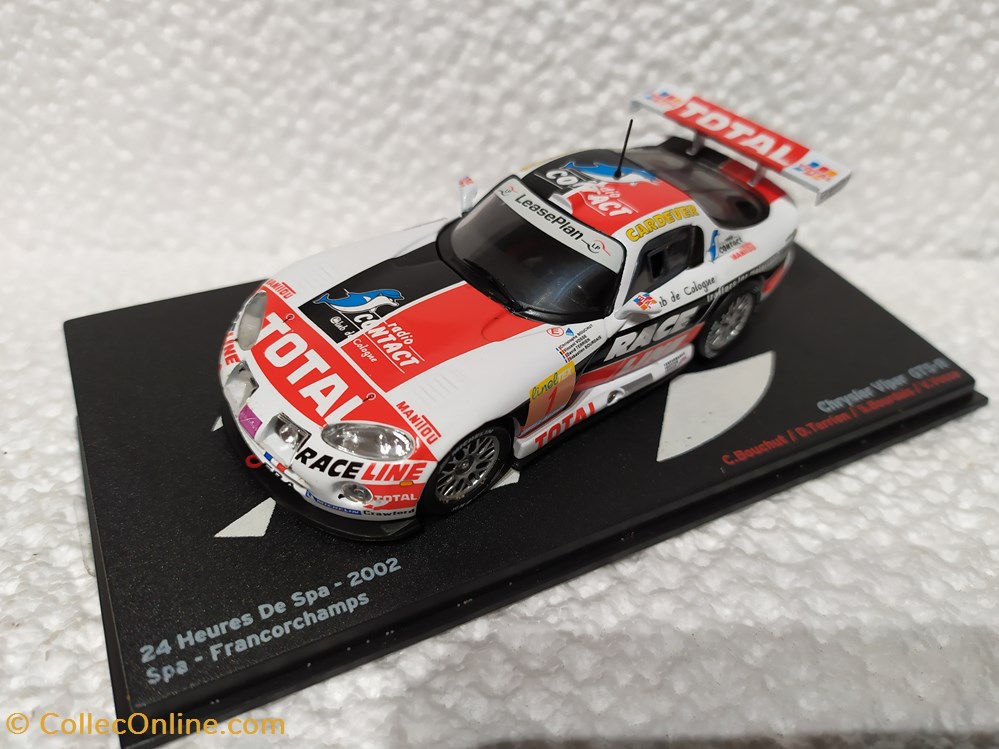 Chrysler Viper GTS-R 24h de SPA 2002 modele reduit chrysler viper gts r 24h de spa 2002