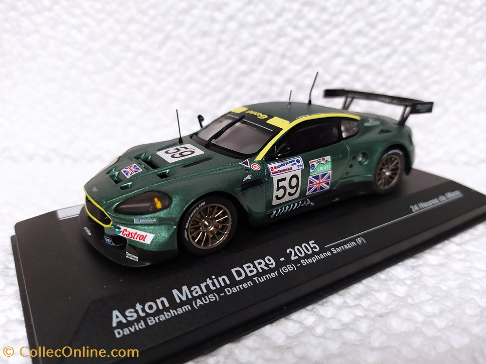 Aston Martin DBR9 24h du Mans 2005 modele reduit aston martin dbr9 24h du mans 2005