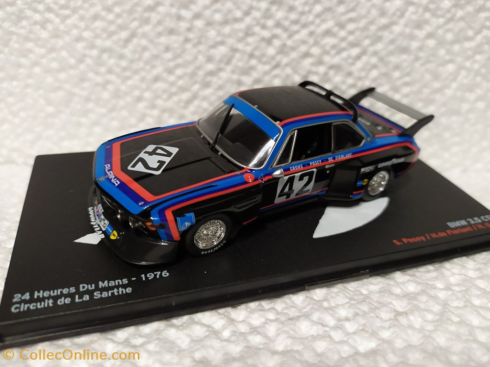 BMW 3.5 CLS 24h du Mans 1976 modele reduit bmw 3 5 cls 24h du mans 1976