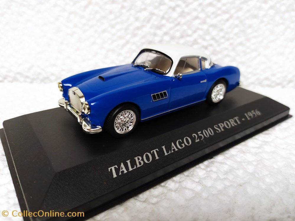 Talbot Lago 2500 Sport 1956 modele reduit talbot lago 2500 sport 1956