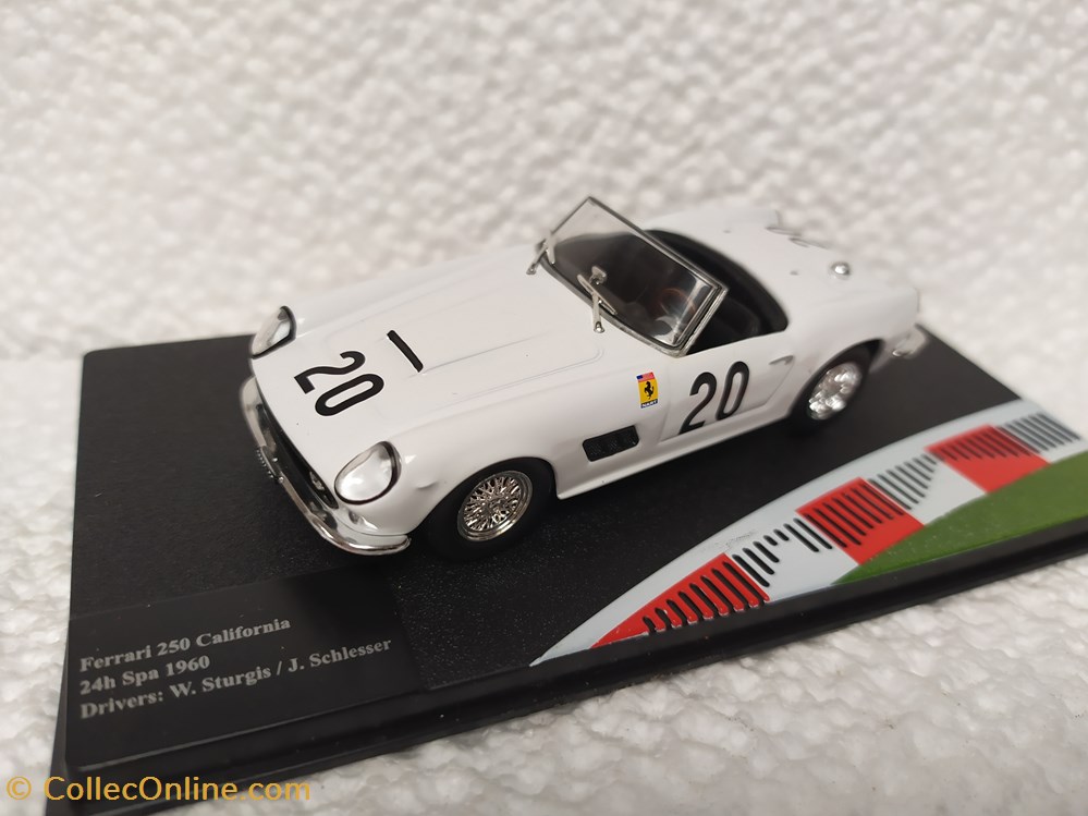 modele reduit ferrari 250 california 24h de spa 1960