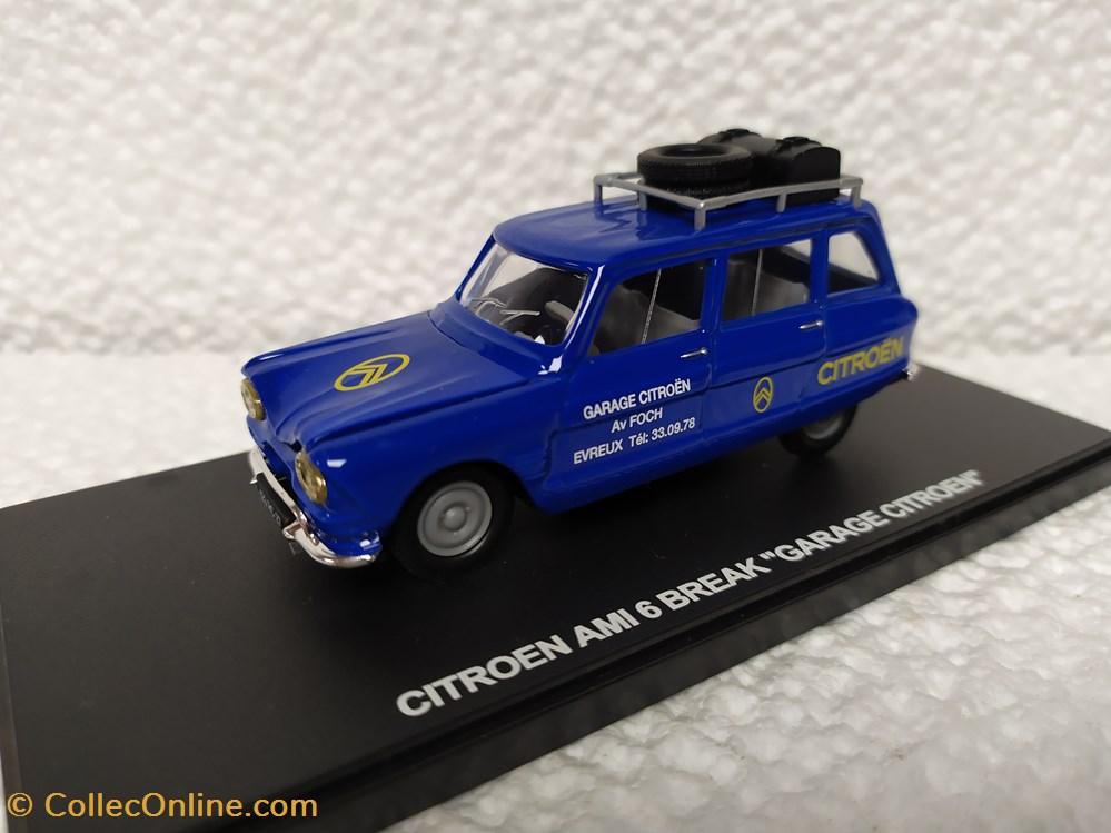Citroen Ami 6 Break " Garage Citroen " modele reduit citroen ami 6 break garage citroen