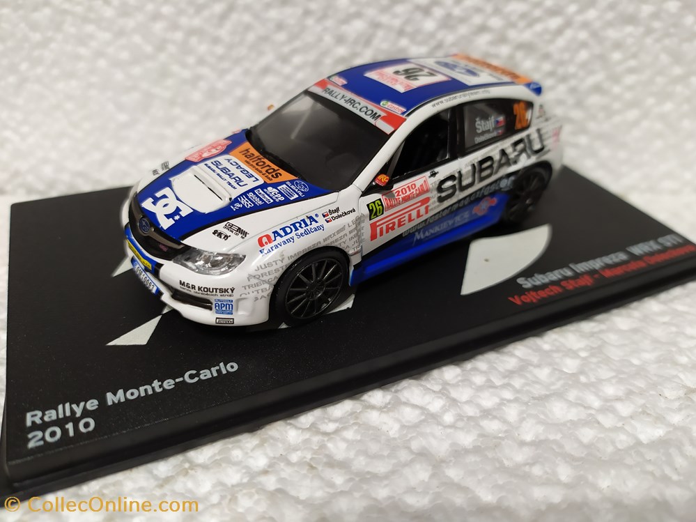 Subaru Impreza WRX STI Rally Monte Carlo 2010 modeles reduits subaru impreza wrx sti rally monte carlo 2010