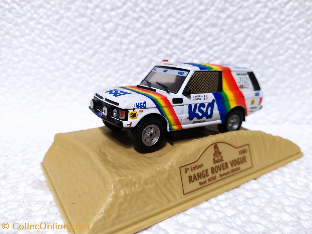 Range Rover Vogue Dakar 1981 modeles reduits range rover vogue dakar 1981