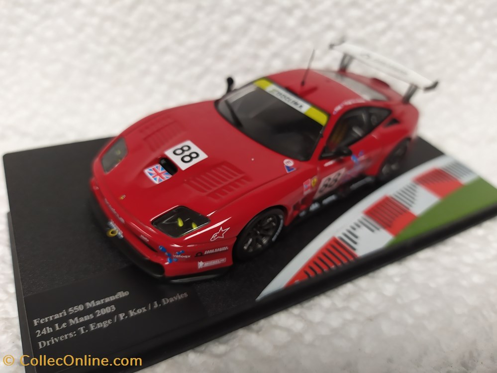modele reduit ferrari 550 maranello 24h du mans 2003