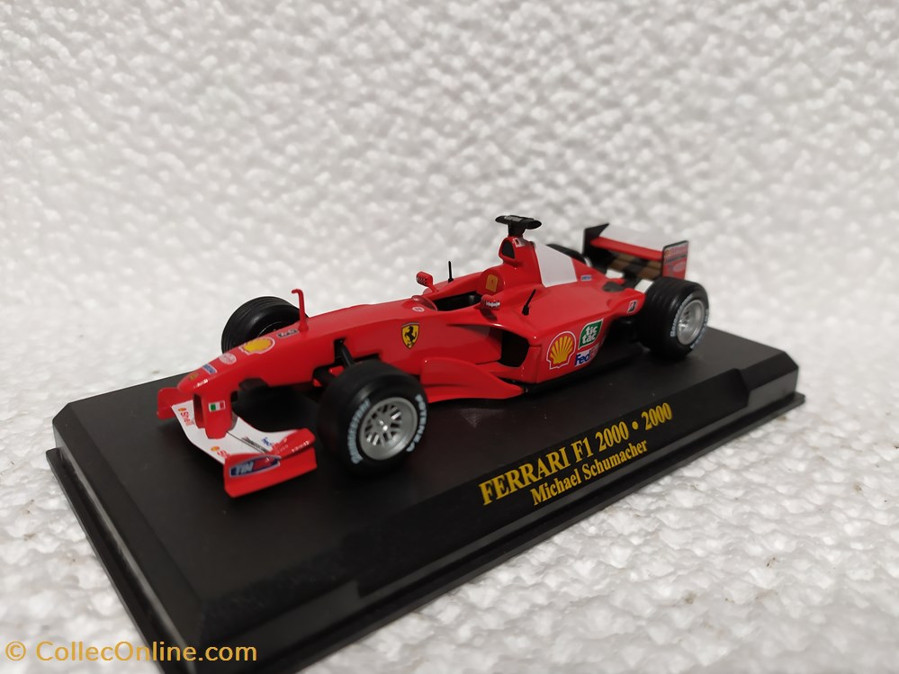 Ferrari F1 2000 Michael Schumacher 2000 modeles reduits ferrari f1 2000 michael schumacher 2000