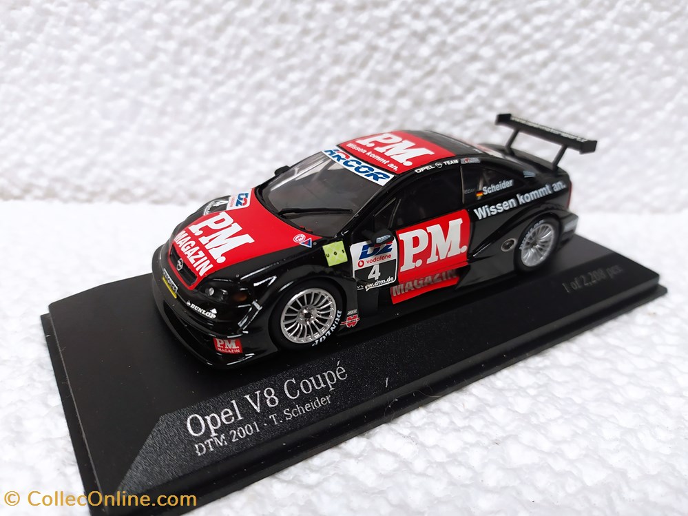 Opel V8 Coupé DTM 2001 modele reduit opel v8 coupe dtm 2001