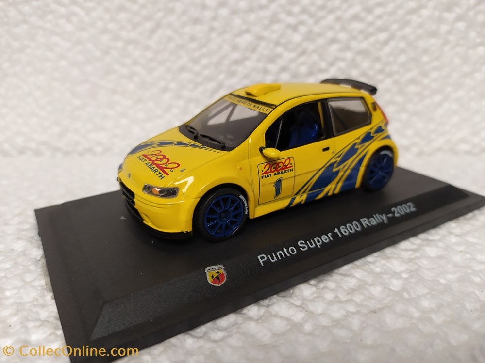 Punto Super 1600 Rally 2002 modele reduit voiture fiat punto super 1600 rally 2002
