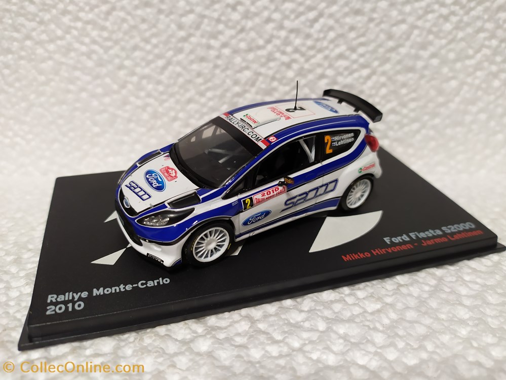 Ford Fiesta S 2000 Rally Monte-Carlo 2010 modele reduit ford fiesta s 2000 rally monte carlo 2010
