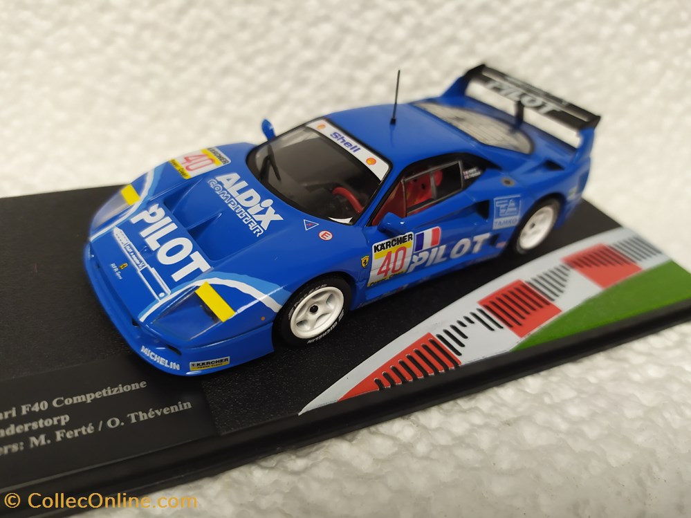 Ferrari F40 Competizione 4h Anderstorp modele reduit ferrari f40 competizione 4h anderstorp