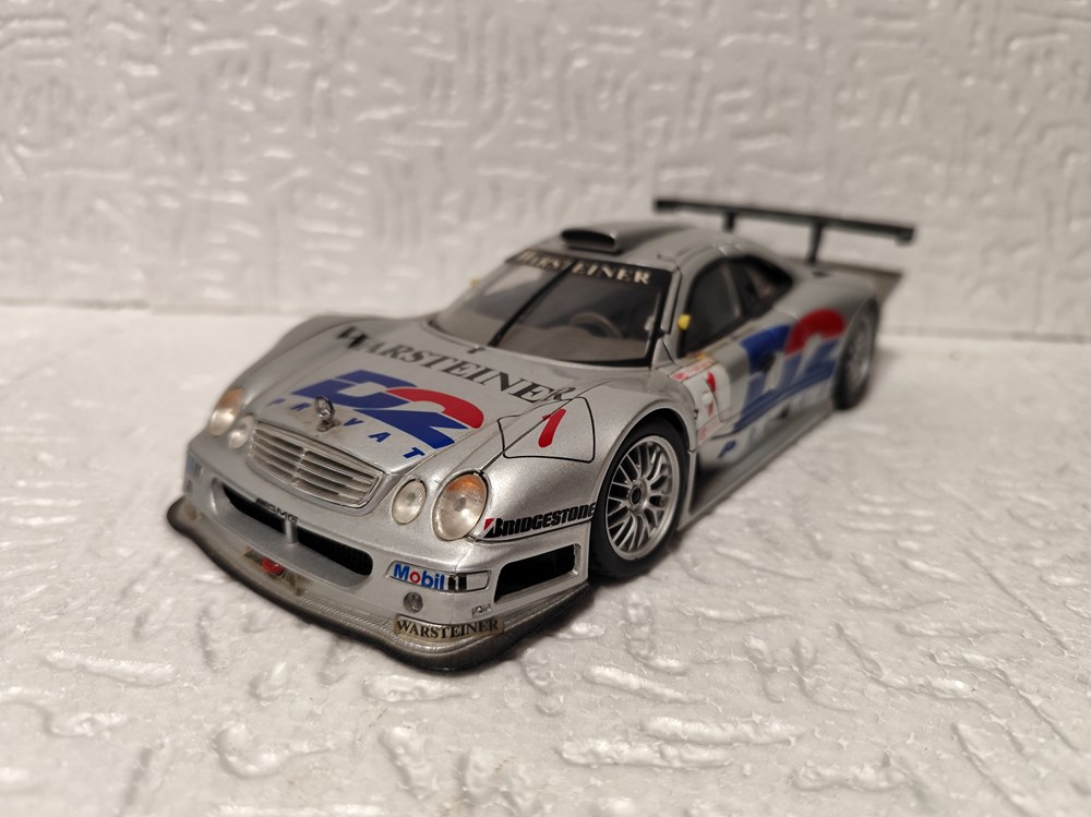 modeles reduits mercedes clk gtr