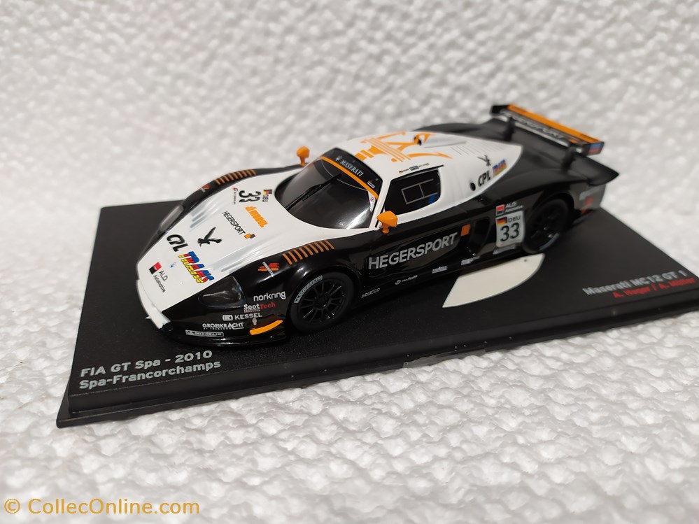 Maserati MC 12 GT1 SPA 2010 modele reduit maserati mc 12 gt1 spa 2010