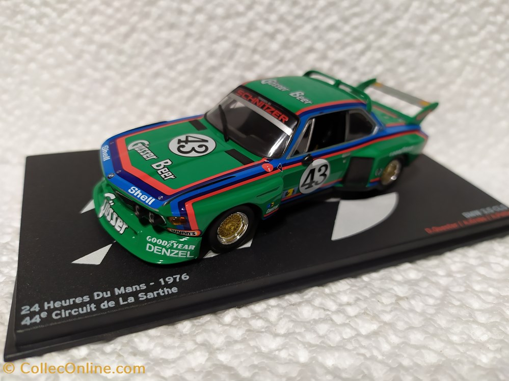 BMW 3.5 CLS 24h du Mans 1976 modele reduit bmw 3 5 cls 24h du mans 1976