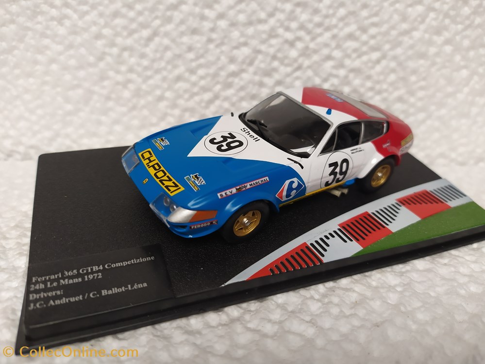 Ferrari 365 GT B4 24h du Mans 1972 modele reduit ferrari 365 gt b4 24h du mans 1972