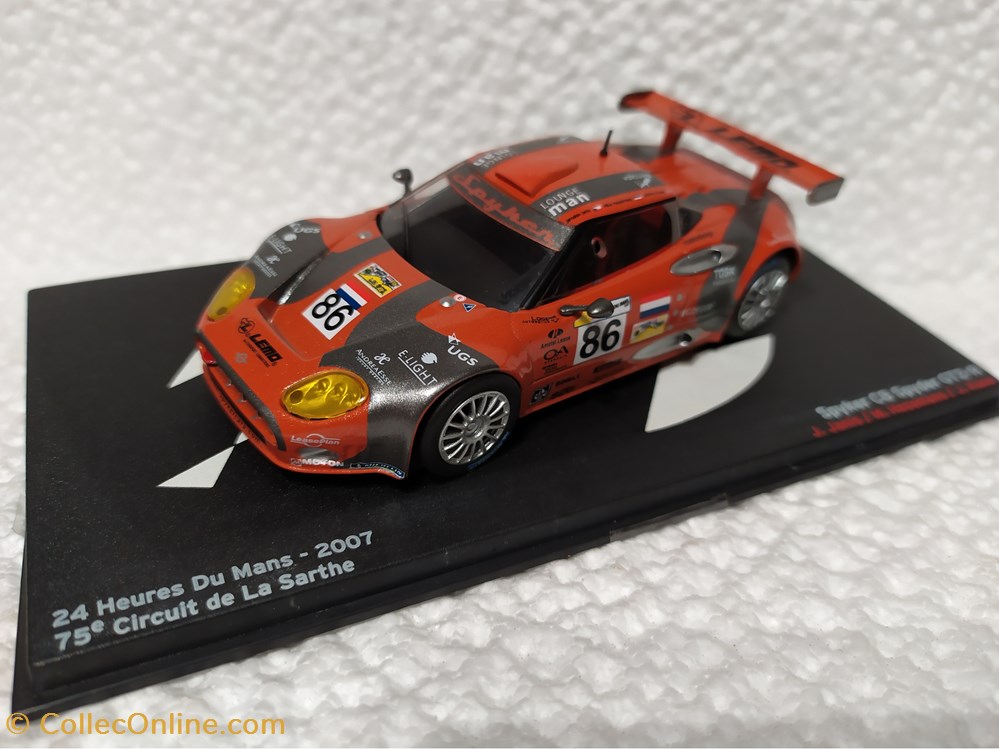modele reduit spyker c8 spyder gt2 r 24h du mans 2007