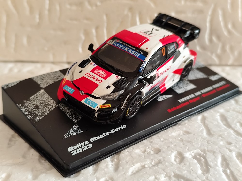 Toyota GR Yaris Rallye Monte-Carlo 2023 modeles reduits toyota gr yaris rallye monte carlo 2023