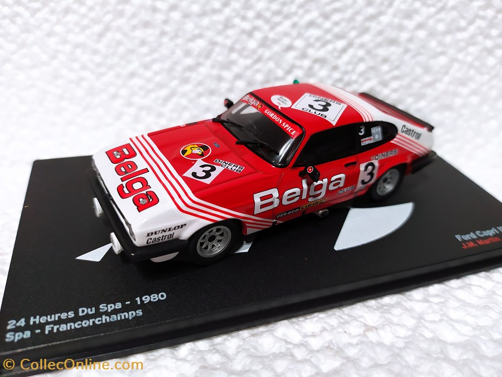 Ford Capri 3.0 S 24 de SPA 1980 modele reduit ford capri 3 0 s 24 de spa 1980