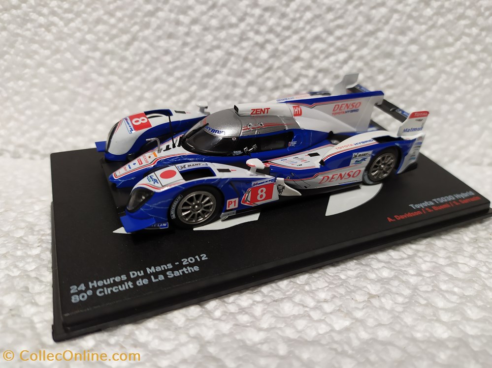 Toyota TS 030 Hybrid 24h du Mans 2012 modele reduit toyota ts 030 hybrid 24h du mans 2012
